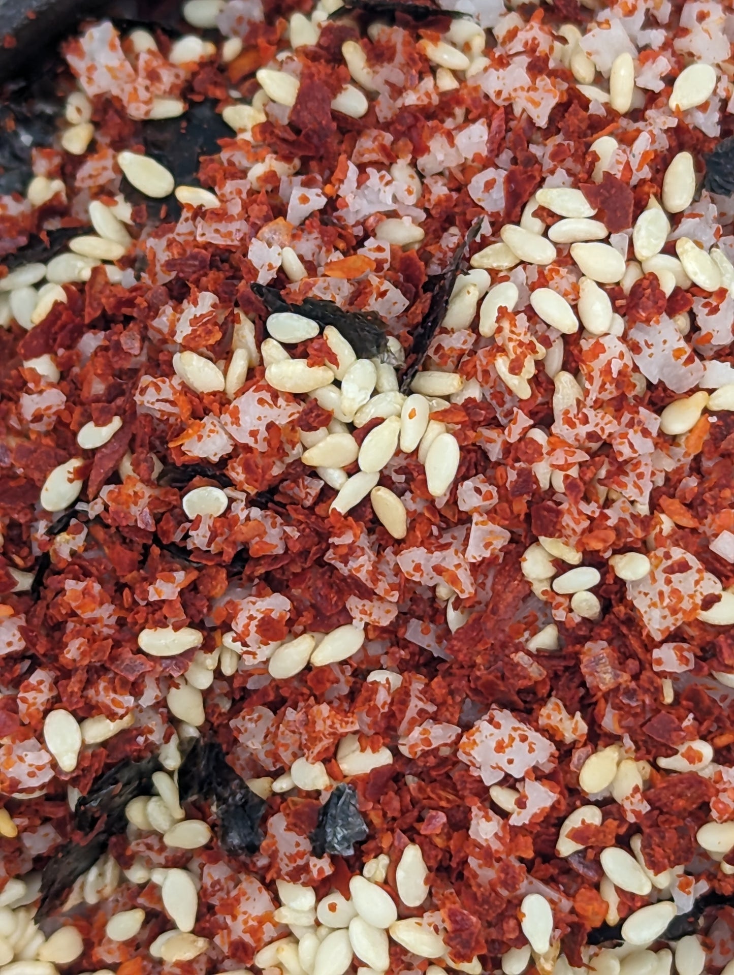 Gochutgaru seasoning in jar