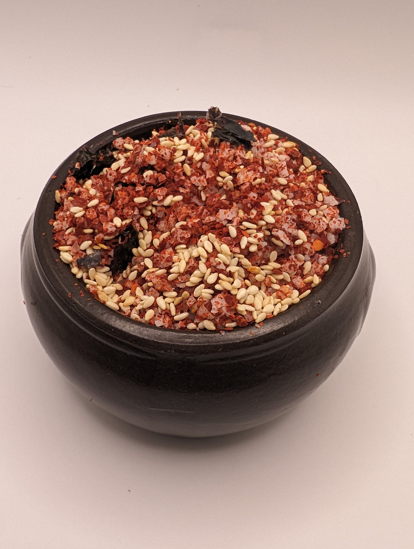 Gochutgaru seasoning in Onggi pot