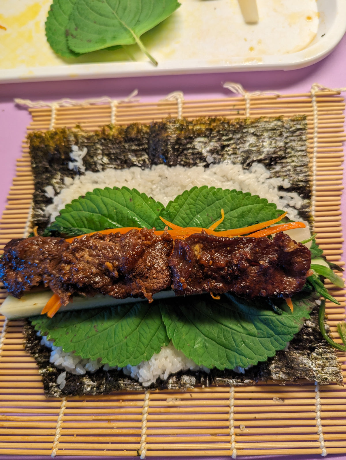 SSUG veg kimbap