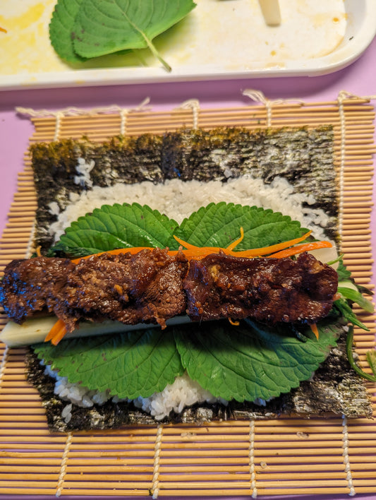 SSUG veg kimbap