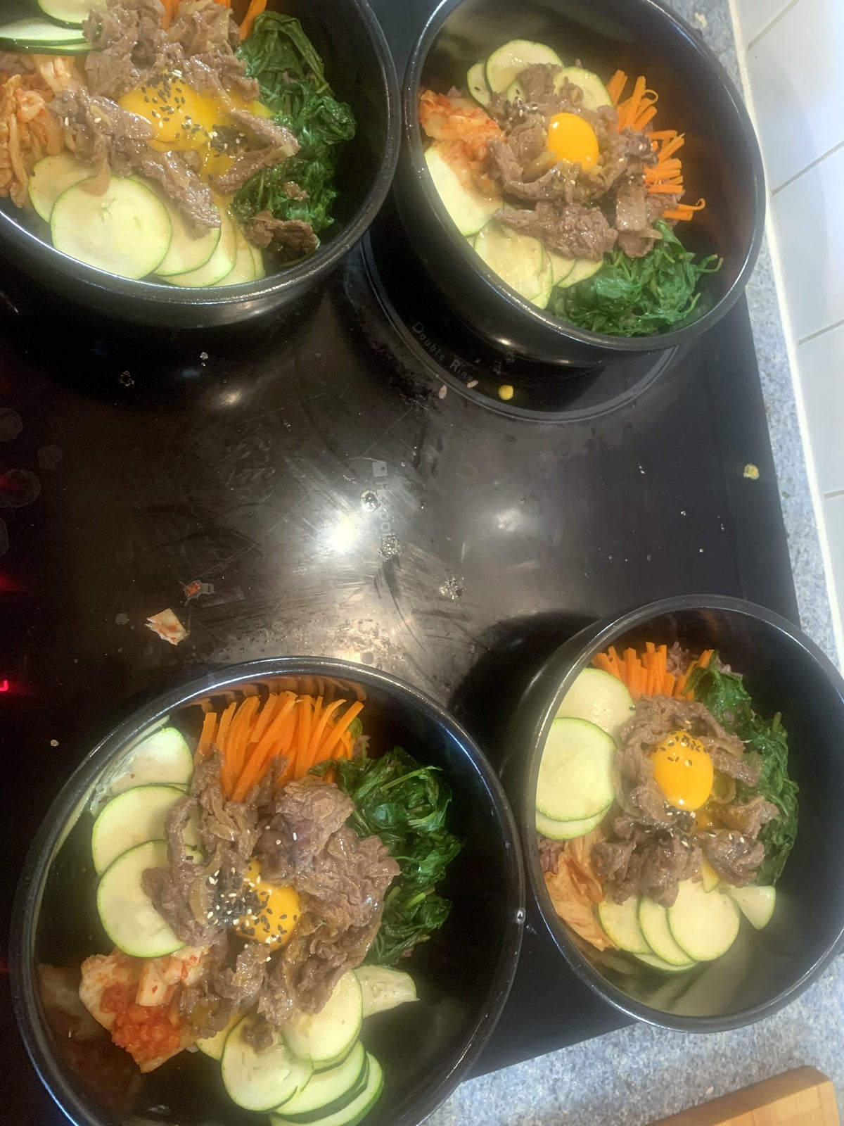 SSUG grain bowl with Korean fried chicken
