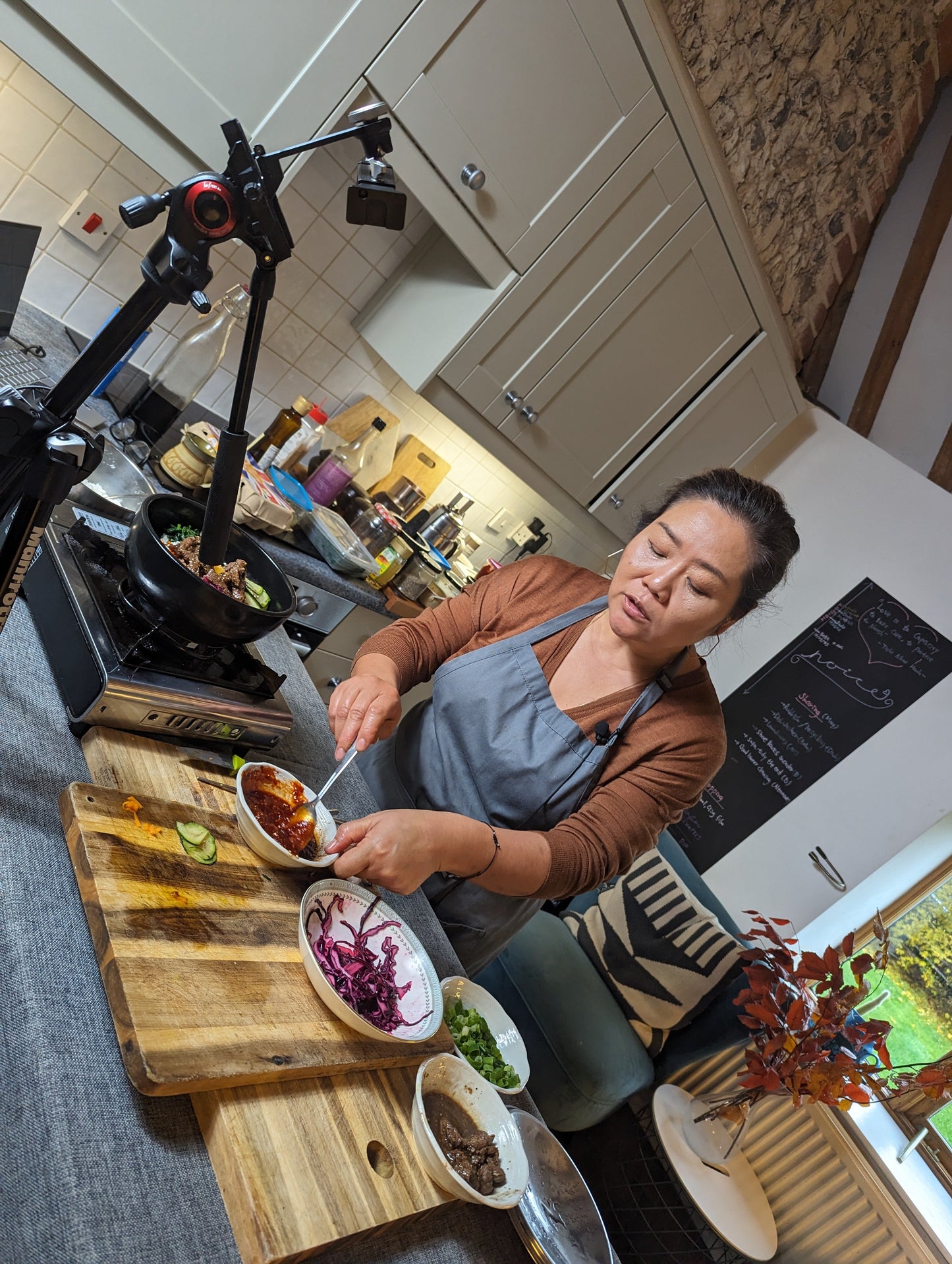 Cooking class ( In-person ) with chef Yun